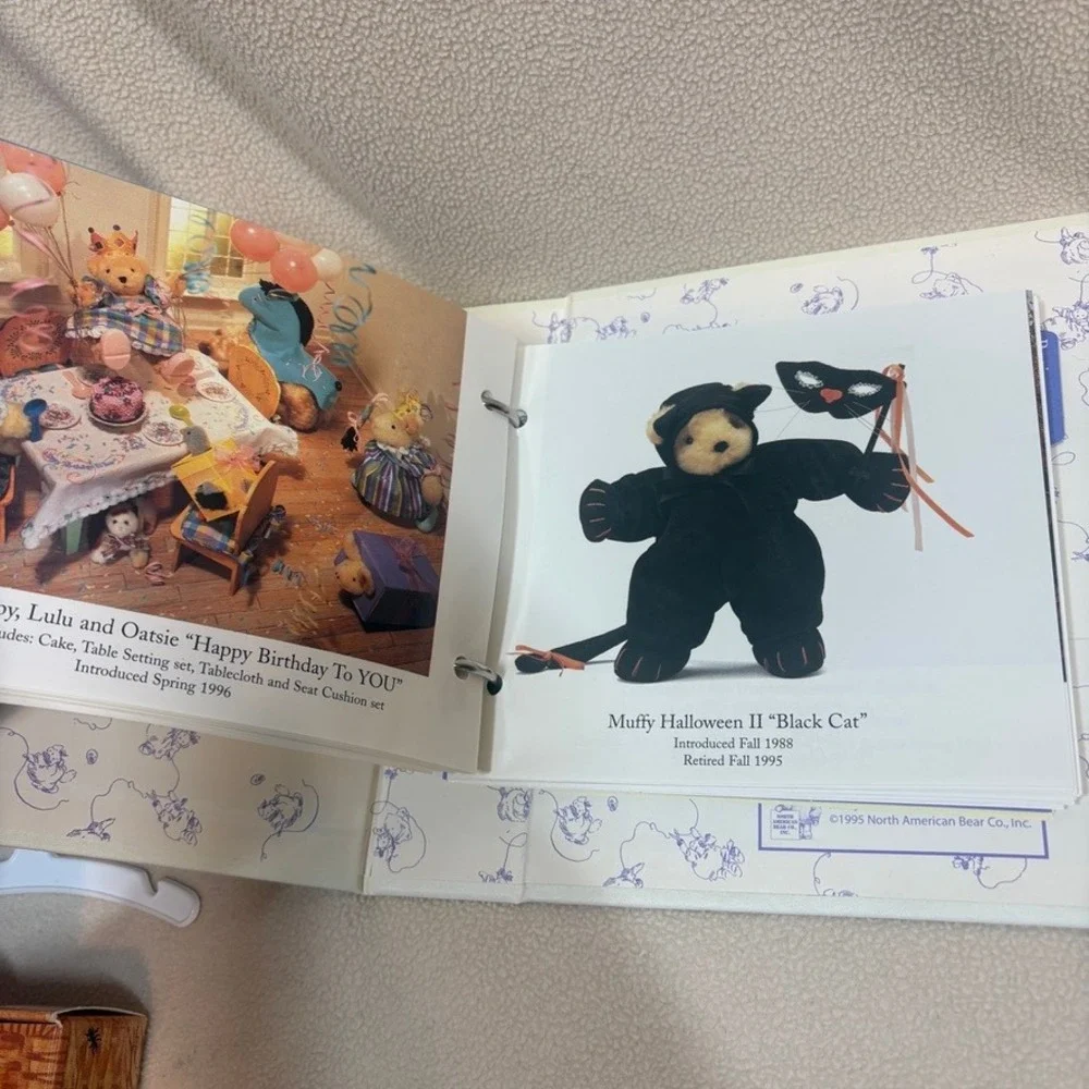 Vtg Muffy VanderBear Lot 80s/90s NABCO Bear Clothing Accessories‎ Books Stickers
